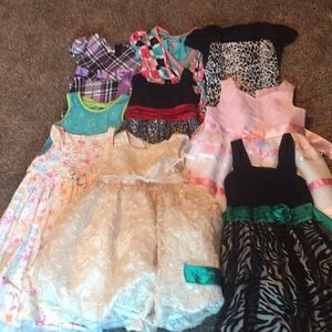 Girls dresses bundle